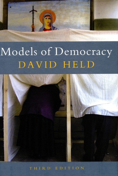 Cover of Models of Democracy, 3rd Edition by David Held
