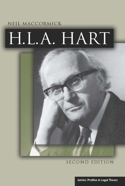 Cover of H.L.A. Hart, Second Edition by Neil MacCormick