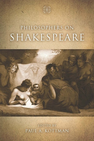Cover of Philosophers on Shakespeare by Edited by Paul A. Kottman