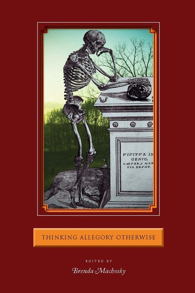 Cover of Thinking Allegory Otherwise by Edited by Brenda Machosky