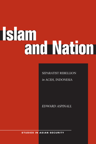 Cover of Islam and Nation by Edward Aspinall