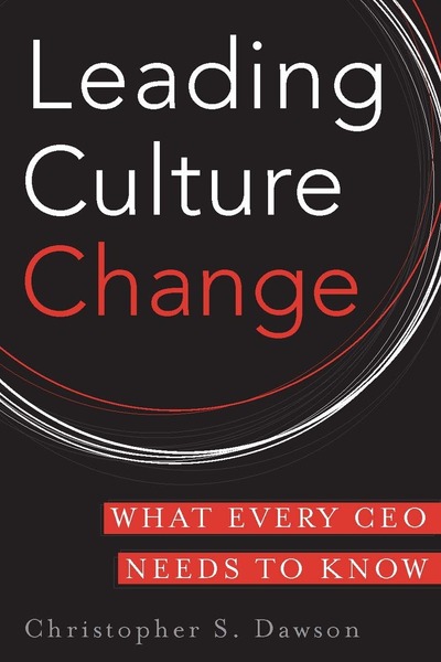 Cover of Leading Culture Change  by Christopher S. Dawson