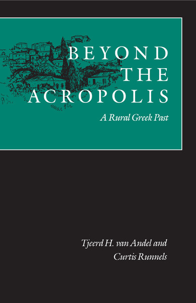 Cover of Beyond the Acropolis by Tjeerd H. van Andel and Curtis N.  Runnels